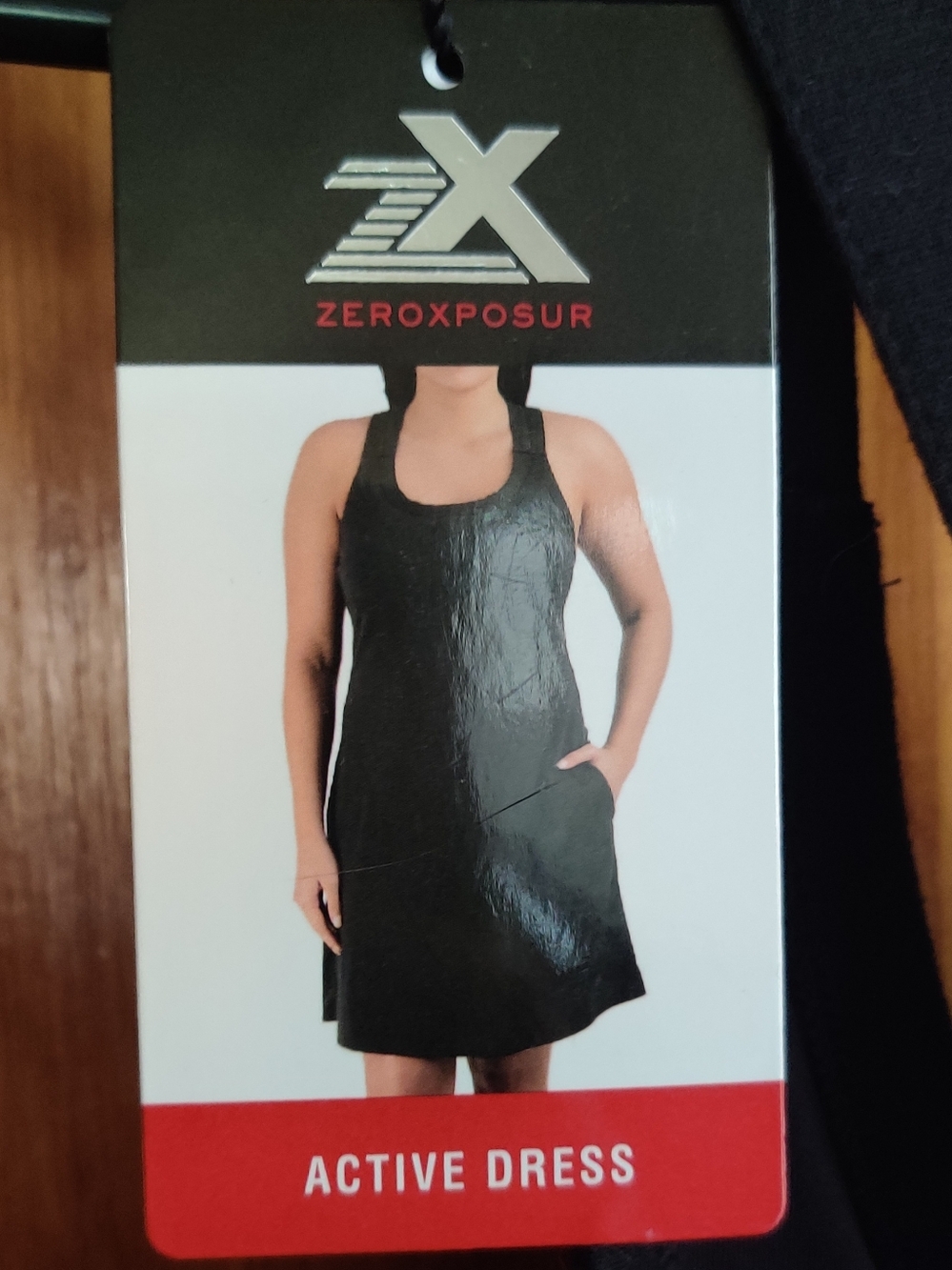 ZeroXposur Black Racerback Active Dress